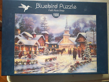Puzzle Bluebird 1500 pezzi Faith Runs Deep paesaggio invernale