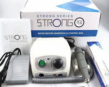 Fresa Strong 207 B 65 W 35000 Giri Ricostruzione Unghie Nail Art Gel Manicure