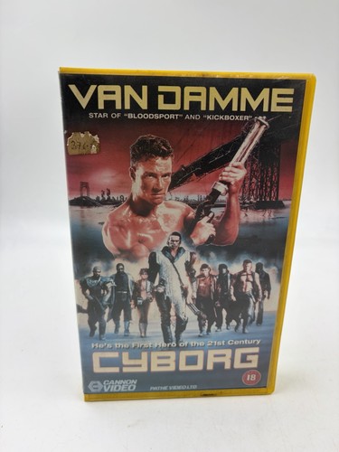 Cyborg vhs rental big box - cyborg,