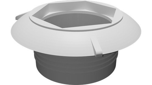 Clip ferma coperchio motore - clip,