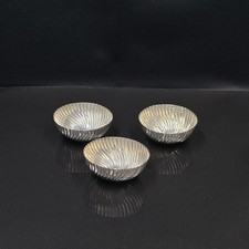 3 petits bols En Argent de la