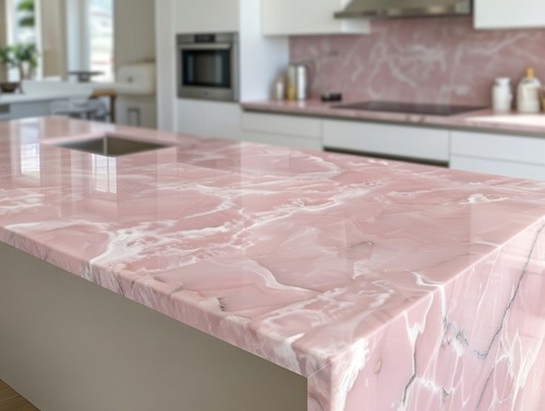 Lastra banco onice rosa - lastra,