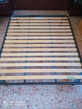 Rete Matrimoniale Ortopedica Doghe Faggio 160x190 Regina Flex COME NUOVA!