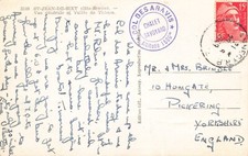 FAMILY HISTORY POSTCARD - BRINDLE - PICKERING HUNGATE YORKSHIRE