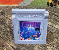 GIOCO VINTAGE 1989 NINTENDO GAMEBOY TETRIS RETRO BLOCCHI DI COSTRUZIONE TESTATI E FUNZIONANTI