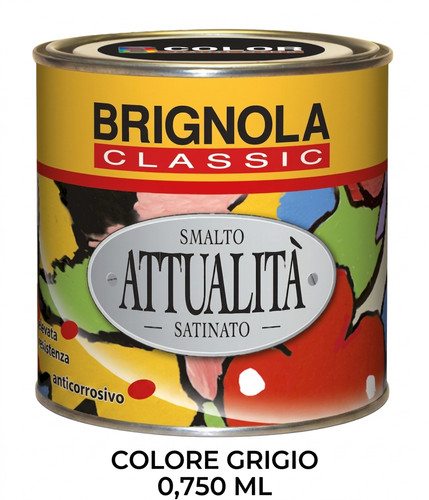 Smalto antiruggine grigio - smalto,