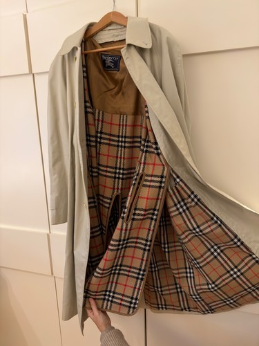 Burberry impermeabile fodera