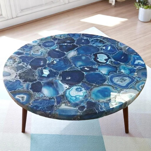 Tavolo agata blu - agata,