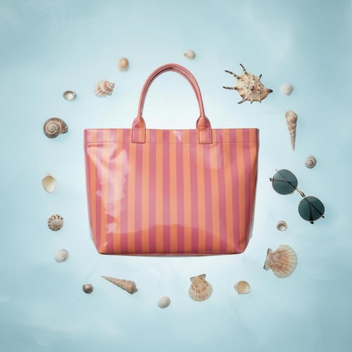 Borsa mare trasparente - borsa, ampio