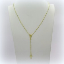 Collana rosario argento - argento, 925