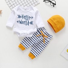 Set vestiti 3 pezzi neonato