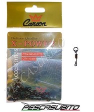 10 girelle sgancio rapido da