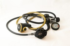 Erogatore Aqalung Legend + octopus Legend int.+ manometro + frusta jacket