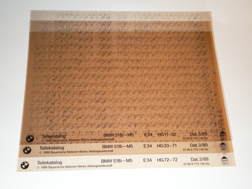 Microfiche catalogo ricambi - microfiche,