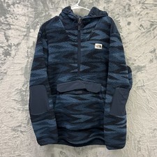 Felpa con cappuccio North Face uomo extra large Campshire Anorak pile profondo pile LEGGI