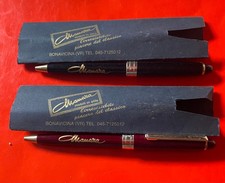 Set 2 Penne a sfera Pubblicitarie vintage,Manara Mobili in Stile, da collezione