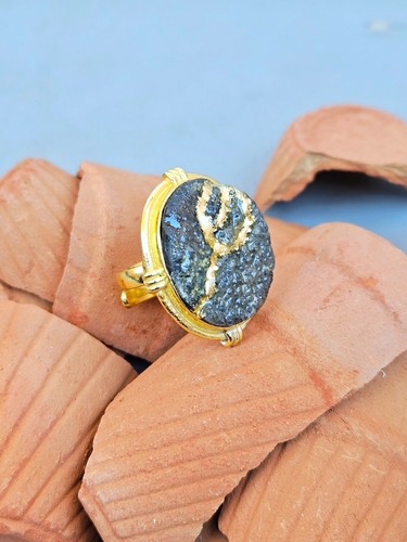 Anello fatto mano kintsugi - anello,