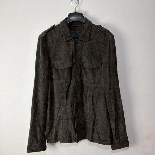 Giacca camicia pelle