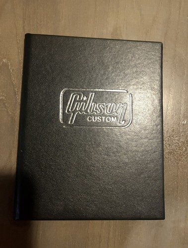 Gibson custom shop coa - gibson, nero