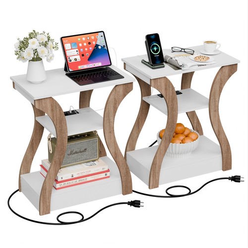 Tavolino laterale con - 2x,