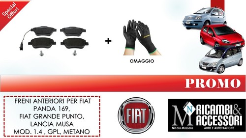 Freni anteriori per - per, panda