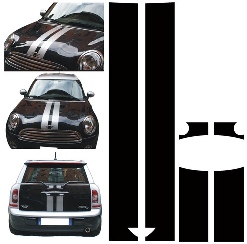 Adesivi strisce mini cooper - adesivi,