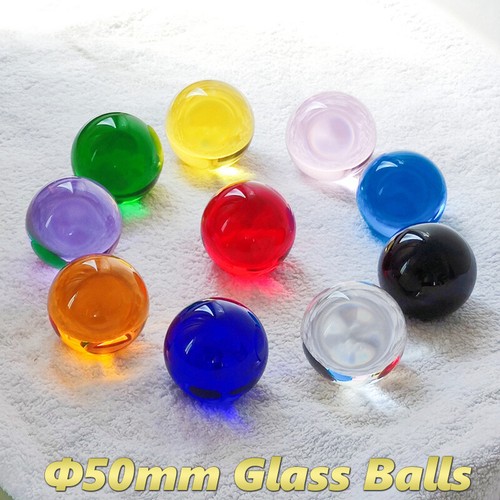 Sfera cristallo colorata 50 - di,