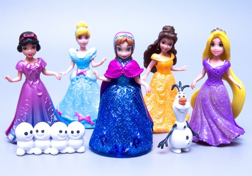 Lotto bambole disney magiclip - disney,
