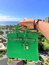 Hermes Birkin 25 Touch Vert