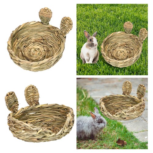 Bunny grass bed house - grass,