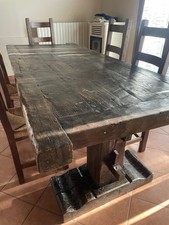 Tavolo Antico 800 Intagliato A