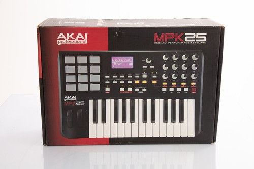 Akai mpk25 midi keyboard - akai,