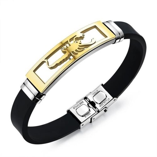 Bracciale acciaio inox - bracciale, in