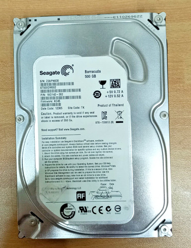 Seagate barracuda 500gb sata - seagate,