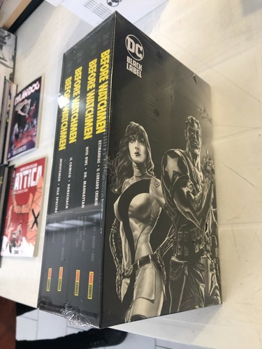 Black label before - dc, watchmen