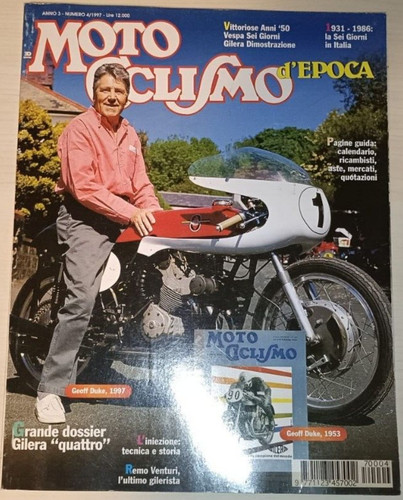 Motociclismo epoca 1997 - motociclismo,