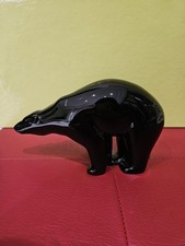 Orso polare in Cristallo Nero