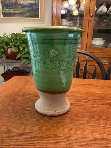 Vaso vietri smaltato alto - vaso,