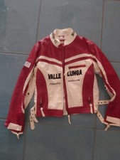 Giacchetto Pelle Moto Vintage Donna  Moto Auto Racing Montereggi TG 44