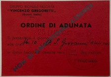 ROMA GRUPPO RIONALE GREGORETTI