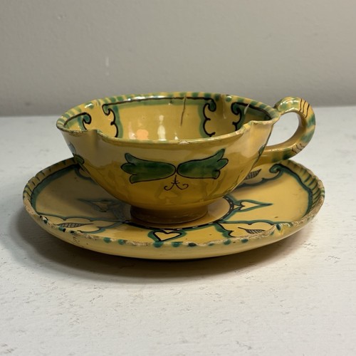 Rara antica tazza piattino - antica,