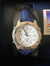 OROLOGIO CITIZEN QUARZO O.F. ACTION 2000 6870 ACCIAIO INOX COME NUOVO