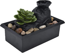 Fontana Cascata per Interni, 7 Pollici Fontana Zen Da Interno Fontana Da Tavolo 