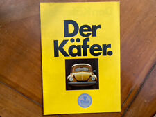 Brochure VW Il Maggiolino 1200 1302 1300 + Maggiolino Cabrio 1302LS brochure 8/1971 ottima!