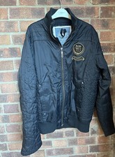 Cappotto giacca bomber nero