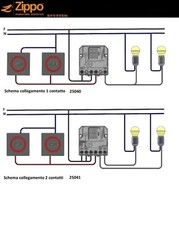 Relè INTERRUTTORE  COMMUTATORE IMPULSI 230V PASSO PASSO tipo Finder 26018230 ...