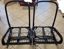 Coppia Telai Sedili Ant. Fiat 500 126epoca Revisionati,sabbiati E Verniciati