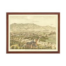 Vecchia mappa di Padadena, CA