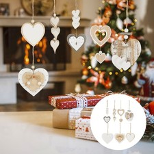  1 set di ornamenti in legno a