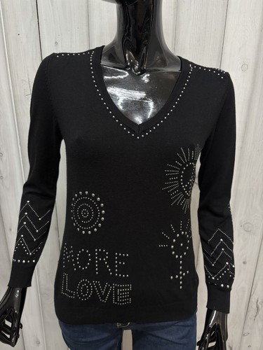 Maglia donna desigual nera - desigual,